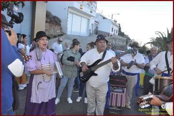 La Gavia ofrenda a María Auxiliadora (Foto TF)